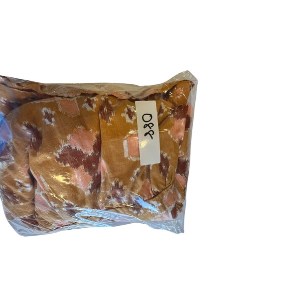 Aerie Mustard Yellow Geometric Print Halter Maxi Dress‎ Tiered High Low Size XS - Picture 12 of 12